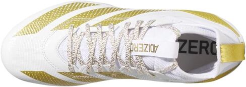 حذاء رياضي لكرة القدم Adizero Impact Exotic Speed ​​للرجال من adidas - ذهبي، أبيض in Kuwait