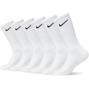 Nike Everyday Cushioned Crew Long Athletic Training Casual Socks - 6 Pack in Saudi Arabia