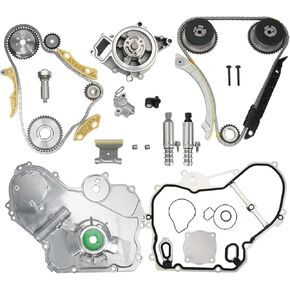 مجموعة سلسلة توقيت المحرك 94201S لسيارة Chevy Cobalt Captiva Equinox Malibu HHR، Buick LaCrosse Regal Verano، GMC Terrain SAAB Pontiac Saturn 2.0 2.2 2.4L Ecotec استبدال 9-4201S 9-4201SX in Kuwait