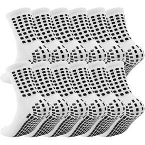 2/6 أزواج من جوارب كرة القدم للأطفال مبطنة وغير قابلة للانزلاق للشباب لكرة القدم وكرة السلة الرياضية in Kuwait