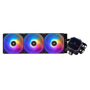 مبرد مياه سائل لوحدة المعالجة المركزية من Thermalright Frozen Prism 240 أبيض ARGB مع مروحة ARGB PWM مقاس 120 مم، مواصفات صف بارد أبيض 240، مبرد مياه للكمبيوتر لـ AMD/AM4/AM5، Intel 1700/1150/1151/1200/2066 in Kuwait