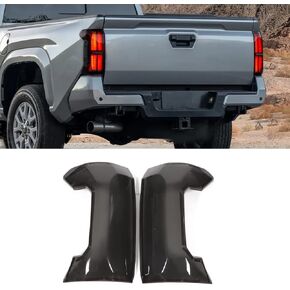 Smoked Tail Light Covers Fit for Toyota Tacoma 2024 2025 Rear Tail Light Protector ABS Peel and Stick Taillight Guard 2PCS Smoke Black Tail Lamp Shell Shade Tail Lamp Accessories for Toyota Tacoma in Saudi Arabia