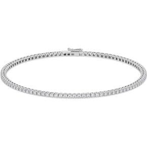 Sparkles 1ct–5 Carat Lab Grown Diamond Tennis Bracelet for Women, 7 Inch, 14K Gold, EF VS Clarity, 4 Prong Set, IGI Certified Fine Jewelry Gift in Saudi Arabia