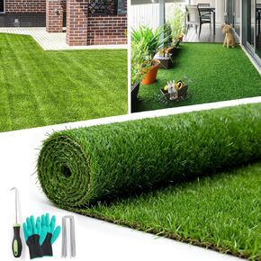 Artificial Grass for Dogs Potty, 36"x60" Reusable Pet Training Mat for Indoor Outdoor, Washable Patio Lawn Decoration with Drainage Holes, Easy to Clean in Saudi Arabia