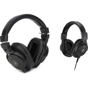 YAMAHA HPH-MT5 Monitor Headphones, Black & OEM Portable Keyboard Accessory Pack with Stand, Bench and Power Supply in Kuwait