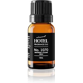 AirScent Hotel Diffuser Oil No. 1070 - Lemongrass, Coconut, Lemon - Premium Fragrance Oil for Ultrasonic and Waterless Diffusers and Crafting - 10 mL, 0.34 fl oz Glass Dropper Bottle in Saudi Arabia