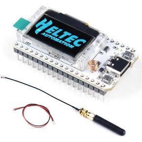 مجموعتان من ESP32 OLED WiFi LoRa 32 V3 Kit Type-C USB IoT Module Development Board SX1262 المتكاملة WiFi Bluetooth 863MHZ-928MHZ + IPX IPEX 1.13 UF.L هوائيات + حافظات in Kuwait