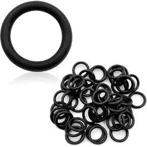 50 Pack #11105 Oil Drain Plug O-Ring, Nitrile Rubber O-Ring Gasket Compatible with Harley Davidson, Motorcycle Accessories (Orange) in Kuwait