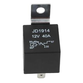 JD1914 5 Pin Automotive Relay 12V 40A SPDT with Pre-Wired Harness Socket, 14/16 AWG for Car Truck Boat in Kuwait