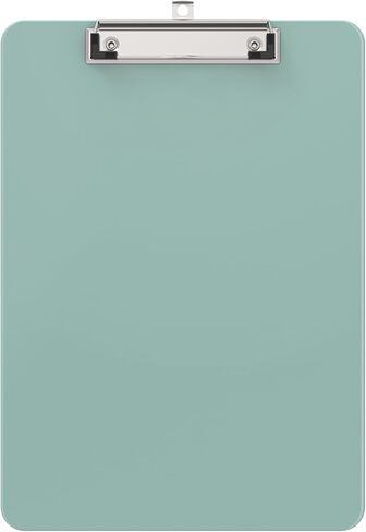 Plastic Clipboards 2 Pack, A4 Black Clip Board 8.5x11 for Classroom, Students, Kid, Woman, Size 9" x 12.5" with Low Profile Clip, Office & School Supply in Kuwait