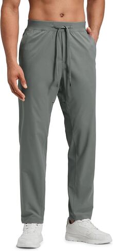 CRZ YOGA Workout Daily Pants for Men 30" - Quick Dry Sweat-Wicking Athletic Casual Lounge Joggers Trouser with Pockets in Saudi Arabia