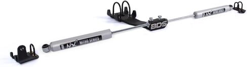 BDS2013DH | Dual Steering Stabilizer Kit w/NX2 Shocks | Compatible with Dodge Ram 1500 (94-01) and 2500/3500 Y-Style (94-08) 4WD in Saudi Arabia