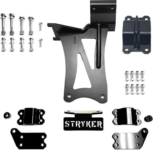 Dual Steering Stabilizer Kit made in the USA with USA Steel and CUSTOM ORDERED Bilstein Cylinders compatible w/ 2017-2022 Ford F250/F350 Super Duty 4WD Mfg by Stryker Off Road Design in Saudi Arabia