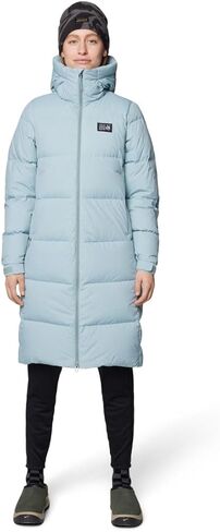 Mountain Hardwear Women's Nevadan Down Long Parka, Ice Shadow, X-Large in Saudi Arabia