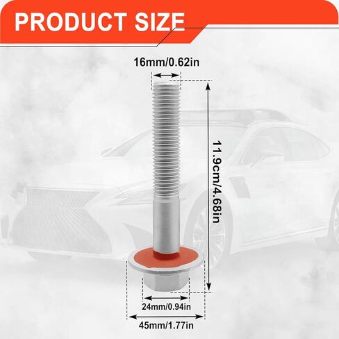 أجزاء أداء 12557840 LS Harmonic Balancer Bolt GM، متوافقة مع محركات Gen.3 وGen.4 L59 L92 L96 L99 LC9 LH8 LMF LMG LM7 LMG LQ4 LQ9 LR4 LS LS1 LS2 LS3 LS6 LY5 استبدال #917-139 in Kuwait