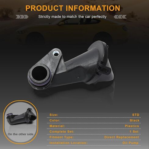 04E115251P Engine Oil Pump Inlet Pipe/Pickup Pipe EA211 1.4T Compatible with Audi A3 Q2 Q3 VW Golf Jetta Passat Tiguan CC Scirocco Beetle Arteon 04E115251E 04E115251G in Kuwait