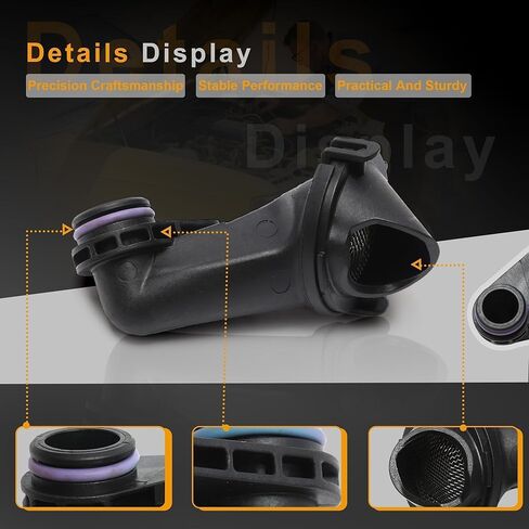 04E115251P Engine Oil Pump Inlet Pipe/Pickup Pipe EA211 1.4T Compatible with Audi A3 Q2 Q3 VW Golf Jetta Passat Tiguan CC Scirocco Beetle Arteon 04E115251E 04E115251G in Kuwait