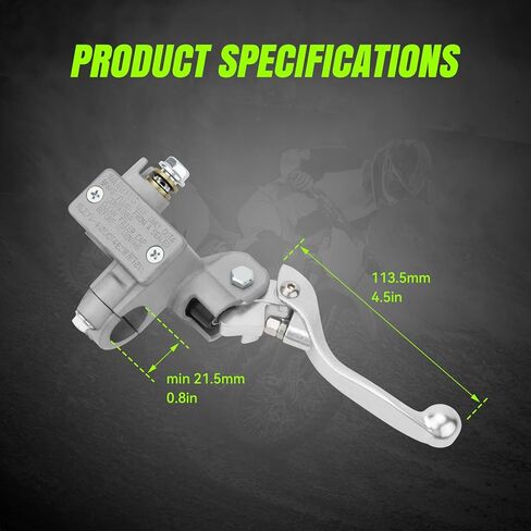 LKV أسطوانة الفرامل الأمامية الرئيسية لـ Kawasaki KX65 KX85 KX100 KX112 KX125 KX250 KX450 KX500 KLX300R KLX450R استبدال # 43015-1674 43015-0170 43015-0564 43015-0619 in Saudi Arabia
