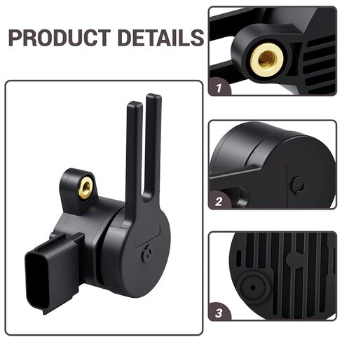 Brake Pedal Position Sensor Brake Pressure Light Switch Compatible with Traverse Impala Blazer Acadia Enclave XT5 XT6 Replacement for 13583372 13597425, Easy Installation in Saudi Arabia
