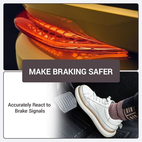 Brake Pedal Position Sensor Brake Pressure Light Switch Compatible with Traverse Impala Blazer Acadia Enclave XT5 XT6 Replacement for 13583372 13597425, Easy Installation in Saudi Arabia