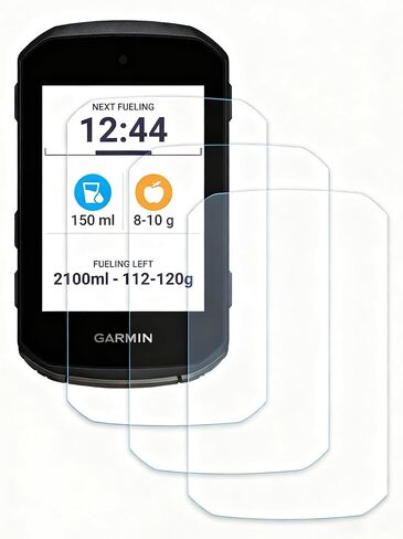 واقي شاشة زجاجي لجهاز Garmin Edge 840/840 Solar/Edge 540 [3 عبوات] زجاج مقوى سهل التركيب in Kuwait