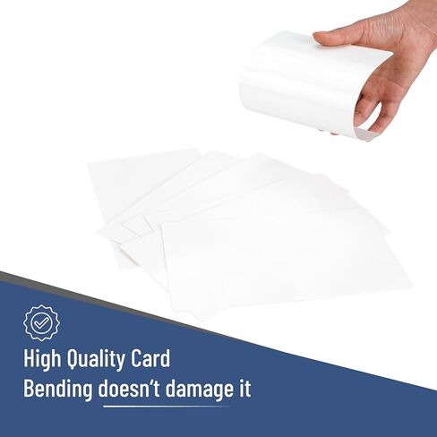 Mr. Pen- بطاقات فهرسة للمسح الجاف، 5 × 8 بوصة، 20 قطعة، بيضاء، كبيرة، مغلفة، بطاقات السبورة البيضاء للمدرسة، العمل، الأعمال المنزلية، البطاقات التعليمية القابلة للمسح in Kuwait