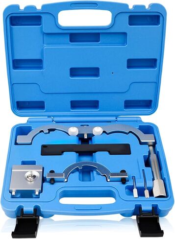 مجموعة أدوات سلسلة توقيت المحرك، مجموعة قفل محاذاة عمود الحدبات من الدرجة الممتازة، عالمية دقيقة لمحركات Vau/x/ha/ll، O/pe/l، Che/v/y Cr/u/ze، Che/v/Role/t، 2009-2020 1.0/1.2/1.4L in Kuwait