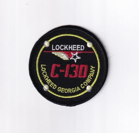 Lockheed Martin® C-130 Hercules® Yoke Patch - ظهر بلاستيكي، مرخص رسميًا، 3 بوصة in Kuwait