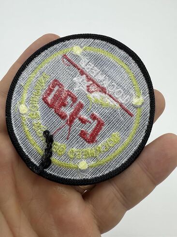 Lockheed Martin® C-130 Hercules® Yoke Patch - ظهر بلاستيكي، مرخص رسميًا، 3 بوصة in Kuwait
