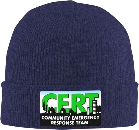 Cert Community Emergency Response Team Beanie Hat Unisex Knit Hat Ski Stocking Cuffed Cap in Saudi Arabia