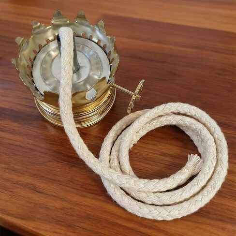 40pcs Kerosene Heater Wick, 1/4" Round Lamp Wick, Cotton Wicks for Oil Lamps Alcohol Candle Burner,Lampberger Kerosene Lamp, Oil Lantern in Saudi Arabia