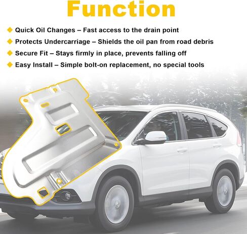 74114-T0A-A00 Oil Drain Access Cover Lid Fit for Honda CR-V 2012-2014 in Saudi Arabia