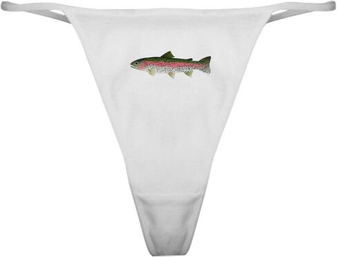 ملابس داخلية كلاسيكية رفيعة من CafePress Rainbow Trout Stream، سراويل داخلية نسائية in Kuwait