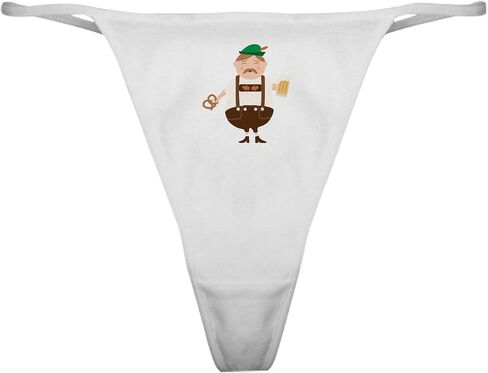 CafePress German Man Beer Germany Oktoberfest Classic Thong Underwear, Womens Panties in Saudi Arabia