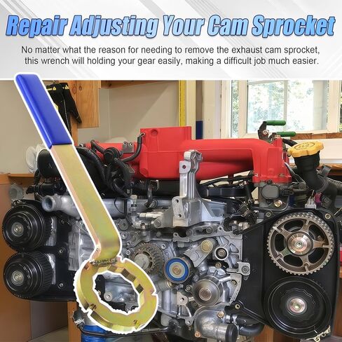 STD Intake/Exhaust Cam Sprocket Wrench Tool for Subaru Impreza WRX STI, Forester XT, Legacy GT, Outback XT, Saab 9-2X, Baja Spline Camshaft Pulley Holder 2 in 1 in Saudi Arabia
