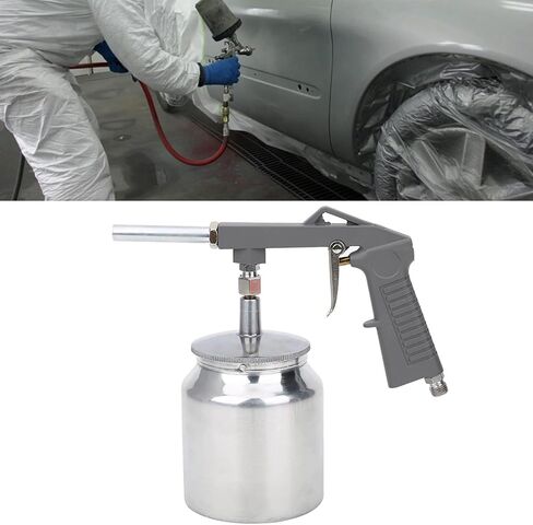 Joyzan Air Spray with Cup, HVLP Spraying Feed Paint Aluminum Professional Pneumatic Automotive Sprayer Kit with Clean Brush for Auto Car Prime Wall Door Furniture Surface 750ML Capacity in Saudi Arabia