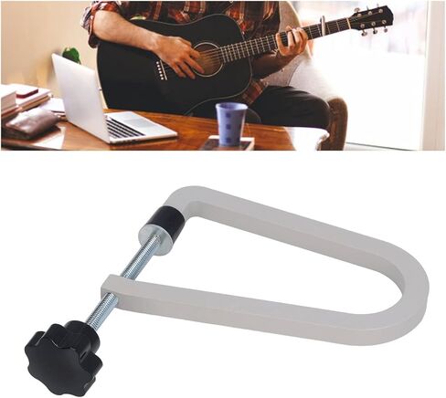 Guitar Bridge Clamp, Classical, Cast Steel U Shape Repair Maintenance Tool for Luthier Guitarist(R257 Grey) in Saudi Arabia
