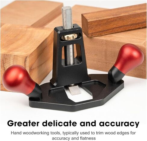 Router Plane Handheld Woodworking Tool, Portable Trimming, Hand Planer for, Crafts Production, Wooden Furniture Repair(Black) in Saudi Arabia