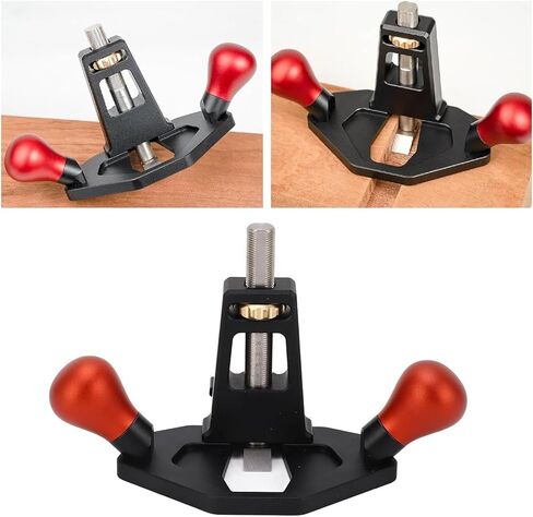 Router Plane Handheld Woodworking Tool, Portable Trimming, Hand Planer for, Crafts Production, Wooden Furniture Repair(Black) in Saudi Arabia