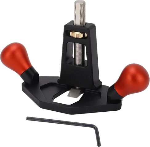 Router Plane Handheld Woodworking Tool, Portable Trimming, Hand Planer for, Crafts Production, Wooden Furniture Repair(Black) in Saudi Arabia