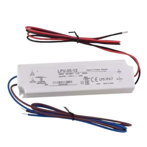 1pcs LPV-35-12 12V 3A 35W Single Output Switching Power Supply Waterproof IP67 in Saudi Arabia