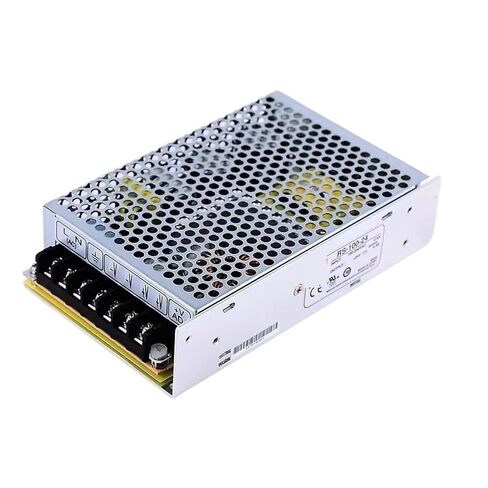 1 قطعة تحويل التيار الكهربائي RS-100 3.3V5V12V15V24V48V 100 واط استقرت محول NES RS-100-24 24 فولت RS-100 in Kuwait