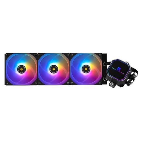 مبرد مياه سائل لوحدة المعالجة المركزية من Thermalright Frozen Prism 240 أبيض ARGB مع مروحة ARGB PWM مقاس 120 مم، مواصفات صف بارد أبيض 240، مبرد مياه للكمبيوتر لـ AMD/AM4/AM5، Intel 1700/1150/1151/1200/2066 in Kuwait
