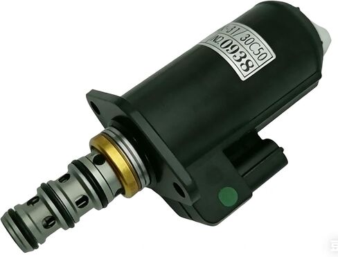 صمام الملف اللولبي YN35V00052F1 KDRDE5K-31 30C50-123 يناسب حفارة كوبيلكو SK200-8 SK300-8 in Saudi Arabia