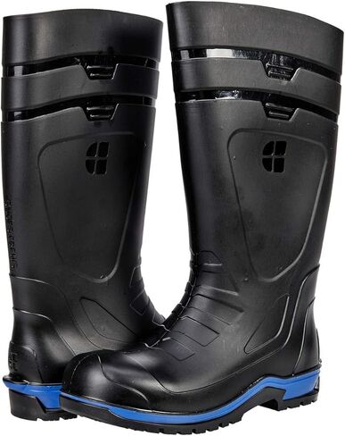 Shoes for Crews Sentry PRO Men's, Women's, Unisex Soft Toe Slip Resistant Work Boot, Black, Men's 5/Women's 7 in Saudi Arabia
