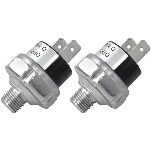 Homesweet Air Pressure Switch 90-120 PSI Pressure Switch 1/8"-27 NPT 24V 12V Pressure Switch Air Compressor Pressure Switch 120PSI Pressure Controller 90PSI Low Pressure Switch in Saudi Arabia