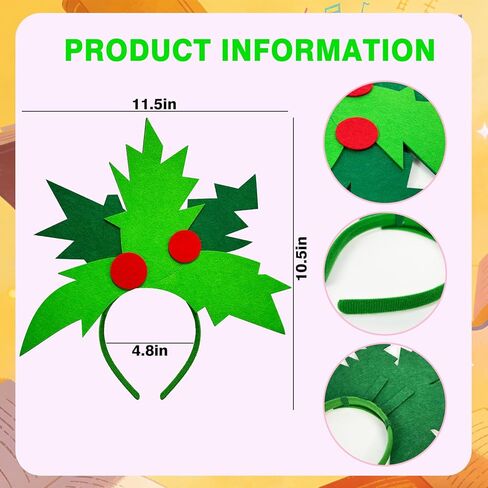 Palm Tree Costume Accessories Set Book Character Headband and Self-Adhesive Felt Letters Numbers for World Book Day Halloween Cosplay 100th day of school in Kuwait