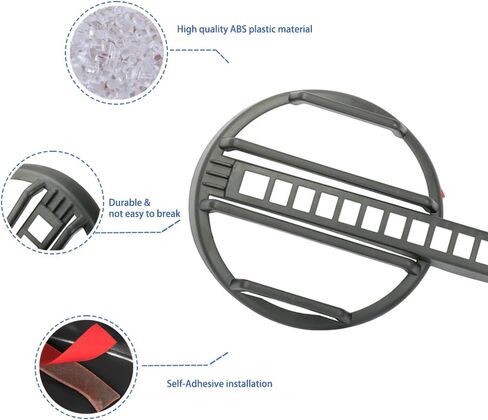 غطاء واقي للمصابيح الأمامية الأمامية واقي الكسوة لسيارة Ford Bronco 2021-2025 ملحقات مجموعة أدوات حماية المصابيح الأمامية الخارجية (أسود غير لامع) in Kuwait