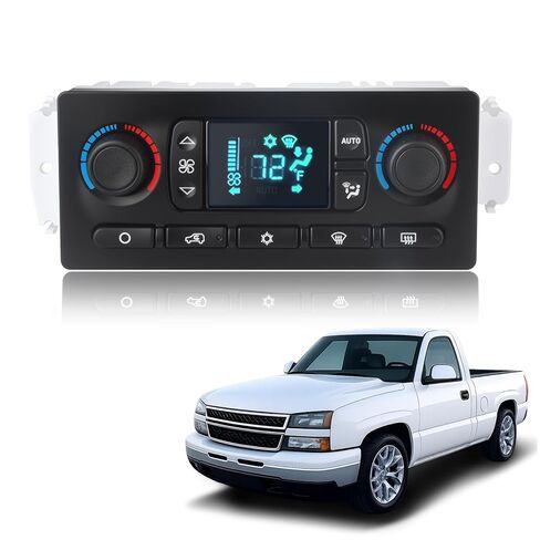 Climate Control Module Compatible with 2003-2007 Chevy Silverado Tahoe Suburban, GMC Sierra Yukon 1500 2500 3500, Cadillac Escalade Hummer H2. Ac Control Panel Replace 599-009 in Saudi Arabia