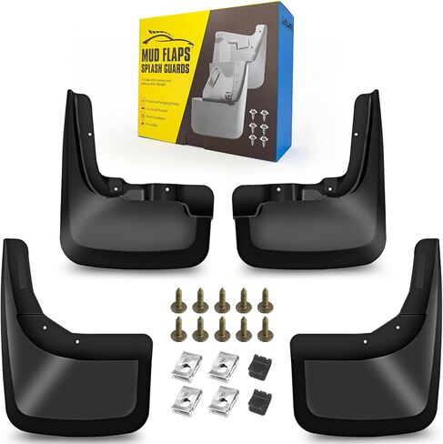 Mud Flaps Fit for 2023-2024 Fo-rd Explorer, Dedicated Mudguard for Four Seasons Universal Protection, Front and Rear in Kuwait